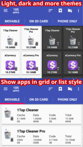 AppMgr III (App 2 SD) 5.95 screenshot 5