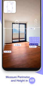 AR Floor Plan 3D: Tape Measure 4.10 screenshot 1