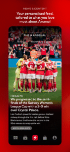 The Arsenal: Official App 11.11.9 screenshot 1
