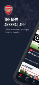 The Arsenal: Official App 11.11.10 screenshot 1