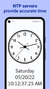 AtomicClock: NTP Clock 2.1.10 screenshot 2