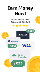 AttaPoll Surveys: Earn Money 5.3.1 screenshot 1