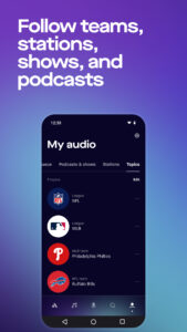 Audacy: Radio & Sports Talk 2025.8.6 screenshot 5