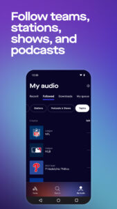 Audacy: Radio & Sports Talk 16.14.0 screenshot 5
