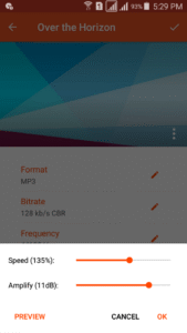 Audio Converter (MP3 AAC OPUS) 17.8 screenshot 4