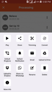 Audio Converter (MP3 AAC OPUS) 17.7 screenshot 8