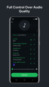 Audio Converter (MP3 AAC OPUS) 17.5 screenshot 3