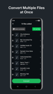 Audio Converter (MP3 AAC OPUS) 17.5 screenshot 4