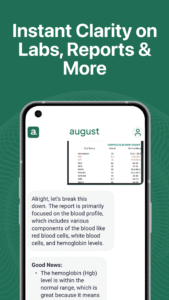 August, Your 24/7 Health AI 1.5.2 screenshot 2