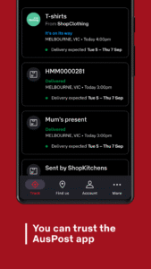 Australia Post (Wear OS) screenshot 2