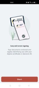 Autofirma App 1.9.1 screenshot 1