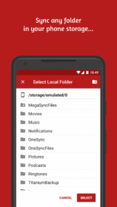 Autosync for MEGA - MegaSync 7.3.1 screenshot 3