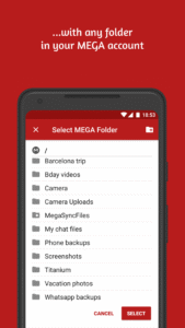 Autosync for MEGA - MegaSync 7.2.8 screenshot 4