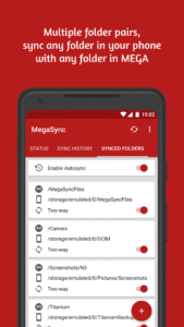 Autosync for MEGA - MegaSync 7.2.8 screenshot 6