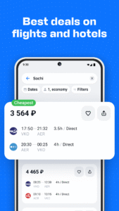Aviasales — Сheap flights screenshot 1
