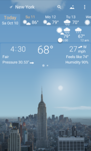 YoWindow Weather and wallpaper 2.51.0 screenshot 1