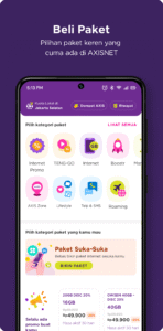 AXISnet Cek & Beli Kuota Data 9.20.0 screenshot 5