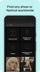 Bandsintown Concerts 9.8.1 screenshot 4