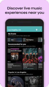 Bandsintown Concerts 9.8.0 screenshot 3