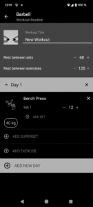 Barbell Workout at Home & Gym 4.12 screenshot 5