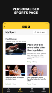 BBC Sport - News & Live Scores 5.8.0.24649 screenshot 14