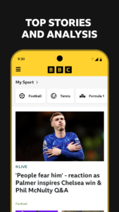 BBC Sport - News & Live Scores 5.8.0.24649 screenshot 3