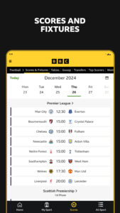 BBC Sport - News & Live Scores screenshot 12