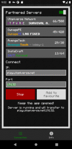 BedrockTogether 1.21.124 screenshot 2