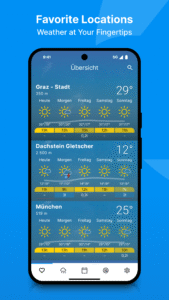 bergfex: weather & rain radar 4.0.3 screenshot 1