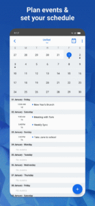 Email Blue Mail - Calendar 2.2.137 screenshot 7
