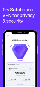 VPN-Fast & Secure by Safehouse 10.0.4 screenshot 1