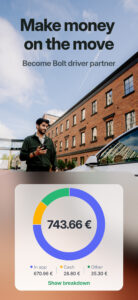 Bolt Driver: Drive & Earn DA.108.0 (arm64-v8a + arm-v7a) (120-640dpi) (Android DA.117.0 screenshot 1
