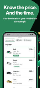 Bolt: Request a Ride CA.127.0 (120-640dpi) (Android CA.166.0 screenshot 5