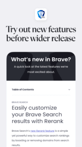 Brave Beta 1.81.97 screenshot 3