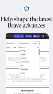 Brave Beta 1.81.97 screenshot 5