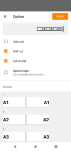 Brother Pro Label Tool 1.6.2 screenshot 5