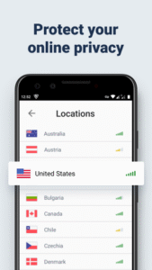 Browsec: Fast Secure VPN Proxy 5.111 screenshot 3