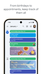 Google Calendar (Wear OS) 2025.35.1-804890285-release screenshot 1