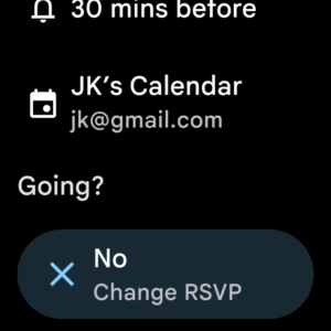 Google Calendar (Wear OS) 2025.22.3-770110542-release screenshot 15