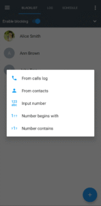 Calls Blacklist - Call Blocker 3.5.2 screenshot 1