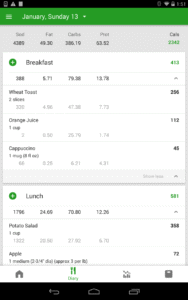 Calorie Counter by FatSecret 9.43.0.9 screenshot 10