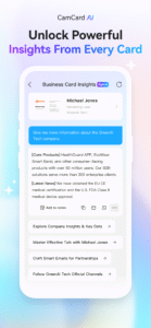 CamCard AI Scanner, Transcribe 7.80.5.20250527 screenshot 2