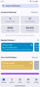 CardPointers: Maximize Rewards 6.6.3 screenshot 1
