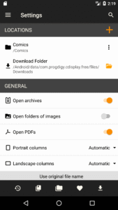 CDisplayEx Comic Reader Lite 1.3.86 screenshot 4