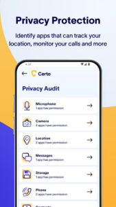 Certo: Anti Spyware & VPN 3.0.5 screenshot 8
