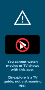 Cinexplore: TV & Movie Tracker 3.2.2 screenshot 1