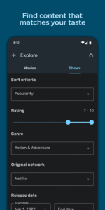 Cinexplore: TV & Movie Tracker 3.2.2 screenshot 7