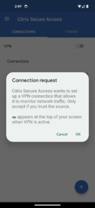 Citrix Secure Access 25.03.1 screenshot 2