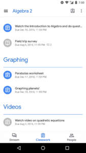 Google Classroom 3.40.797302031 screenshot 2