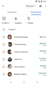 Google Classroom 3.40.797302031 screenshot 4